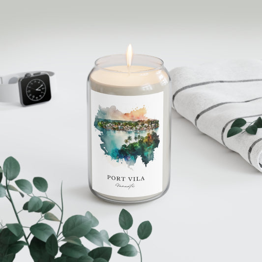 Port Vila, Vanuatu scented soy candle