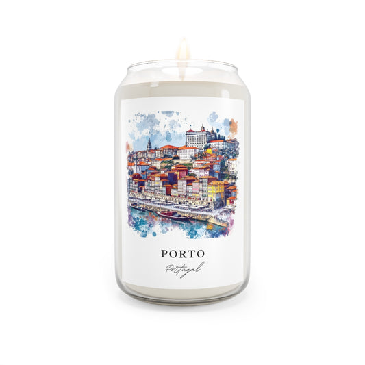 Porto, Portugal scented soy candle