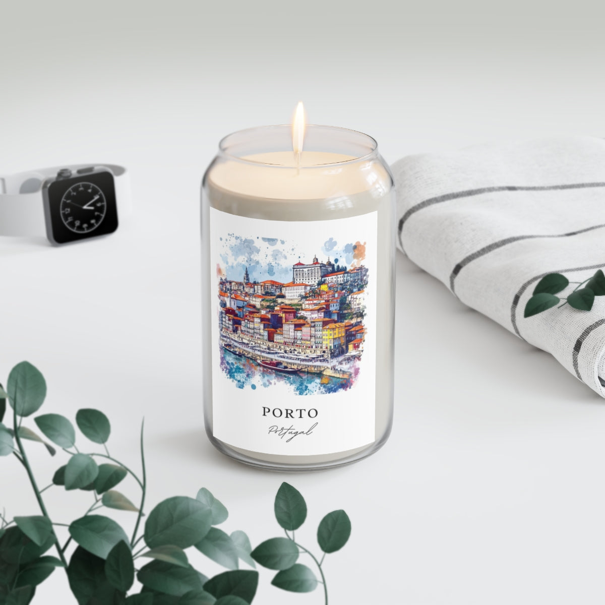 Porto, Portugal scented soy candle