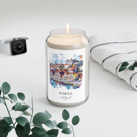Porto, Portugal scented soy candle