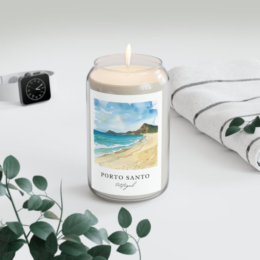 Porto Santo, Portugal scented soy candle