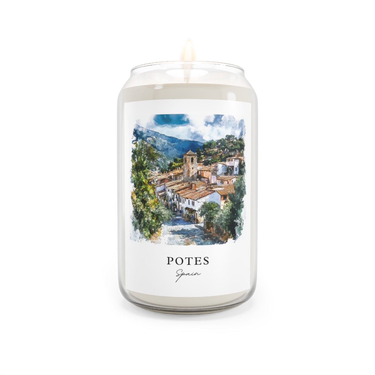 Potes, Spain scented soy candle