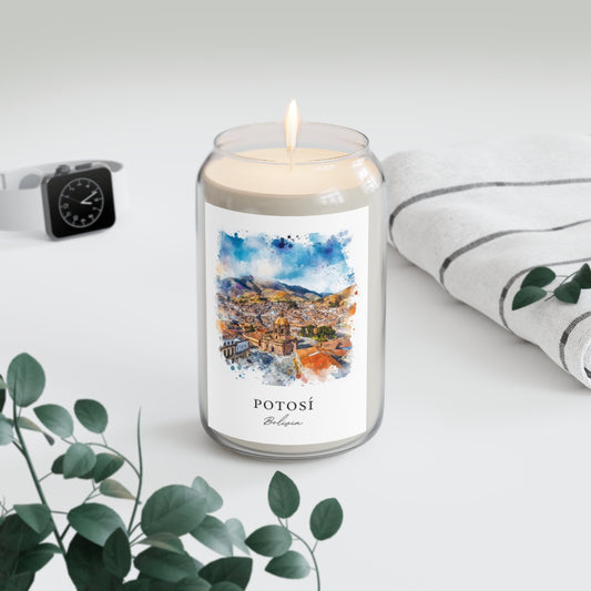 Potosí, Bolivia scented soy candle
