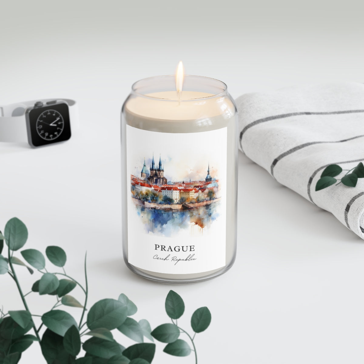 Prague, Czech Republic scented soy candle