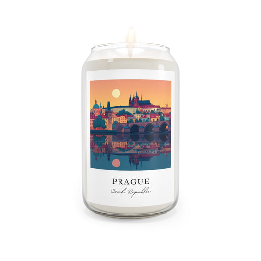 Prague, Czech Republic scented soy candle