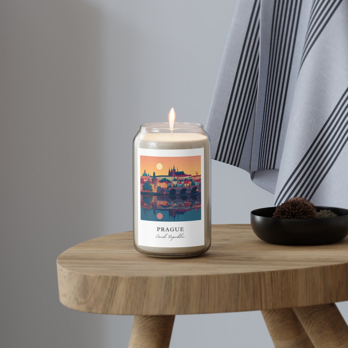 Prague, Czech Republic scented soy candle