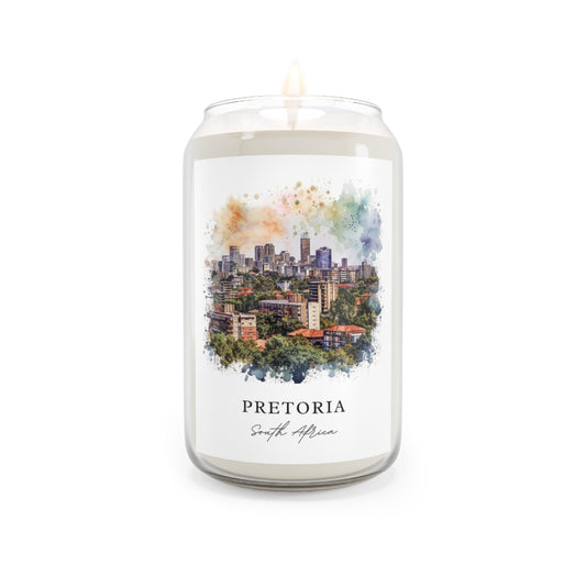 Pretoria, South Africa scented soy candle