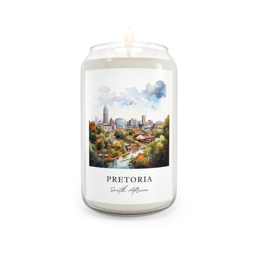 Pretoria, South Africa scented soy candle