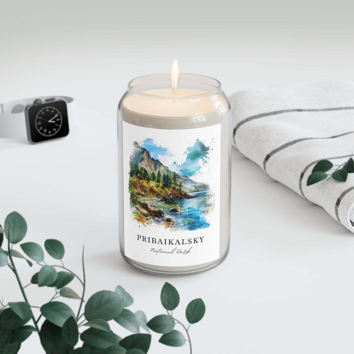 Pribaikalsky, National Park scented soy candle