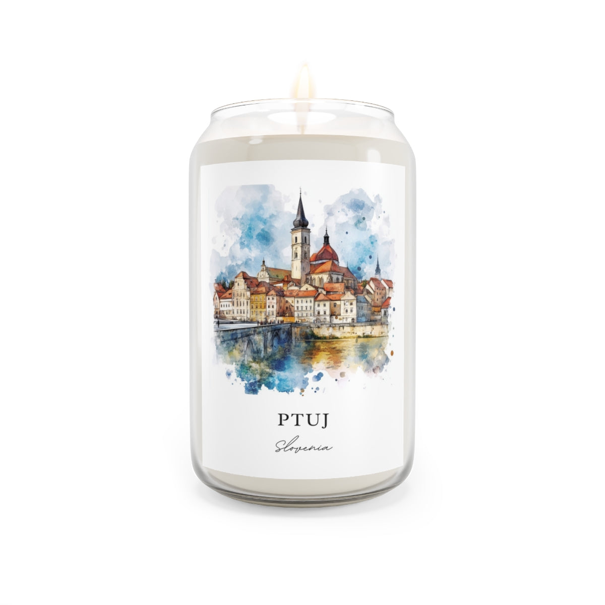 Ptuj, Slovenia scented soy candle