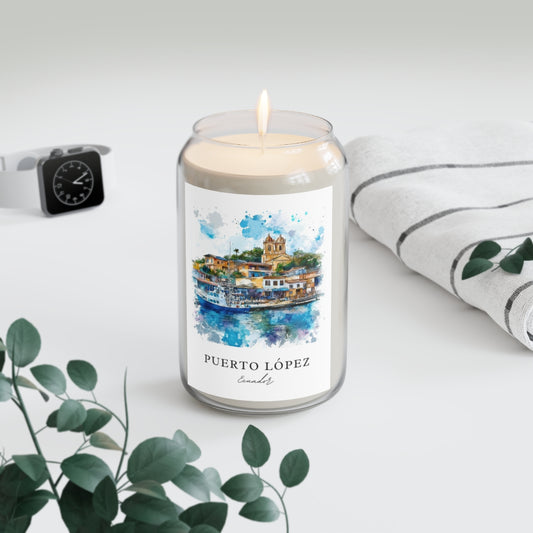 Puerto López, Ecuador scented soy candle