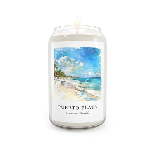 Puerto Plata, Dominican Republic scented soy candle