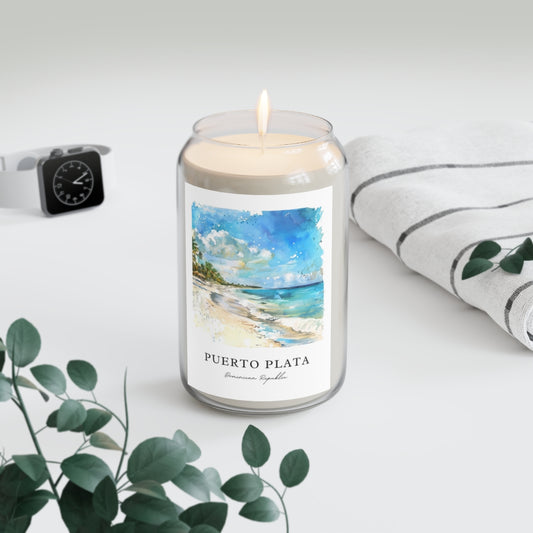 Puerto Plata, Dominican Republic scented soy candle