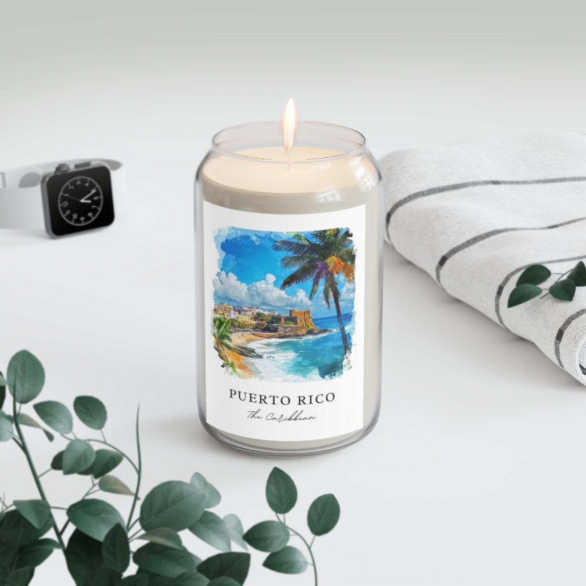 Puerto Rico, The Caribbean scented soy candle