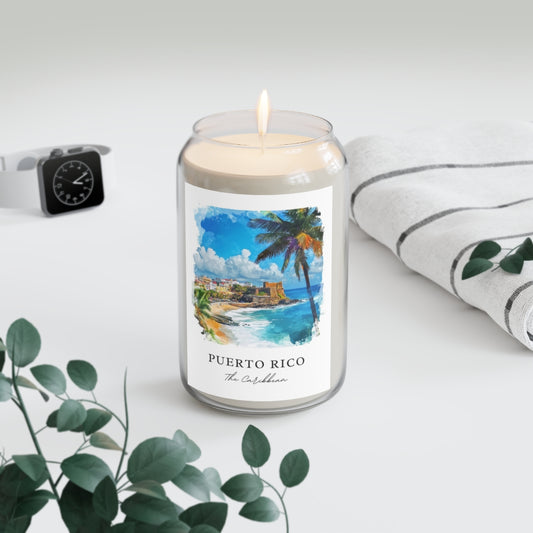 Puerto Rico, The Caribbean scented soy candle