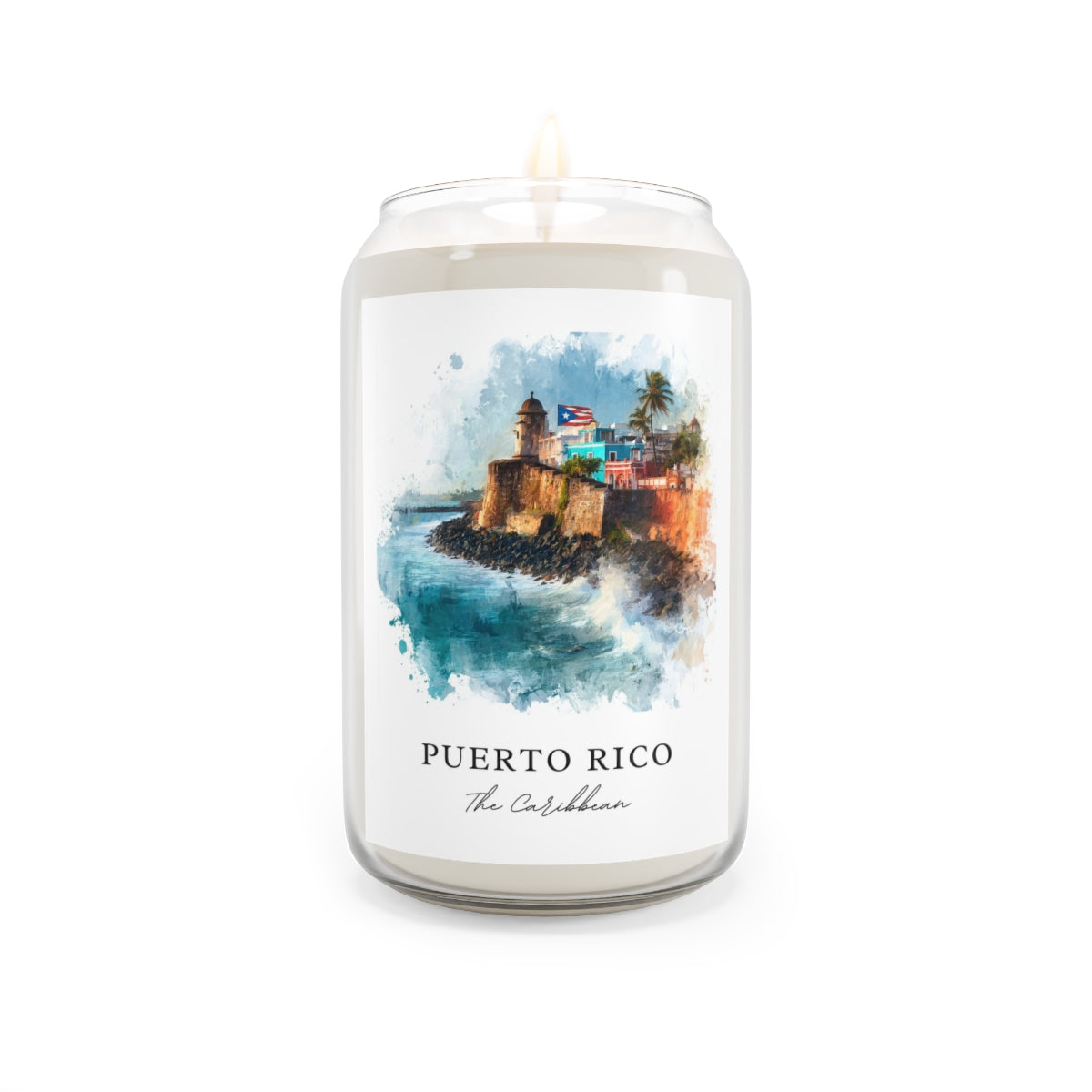 Puerto Rico, The Caribbean scented soy candle