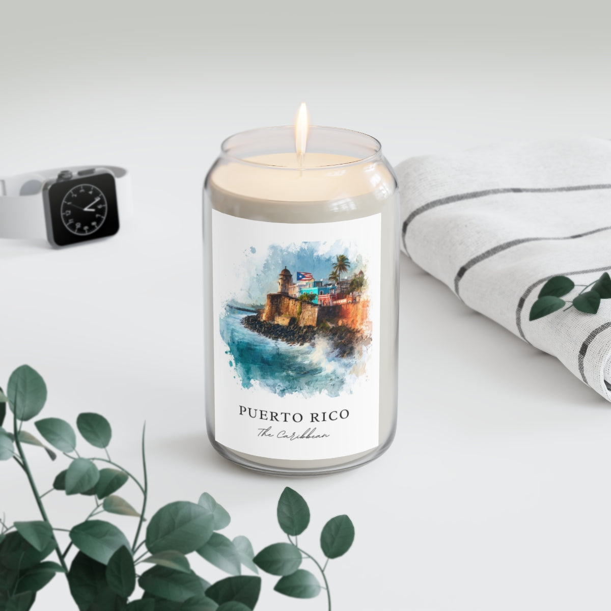 Puerto Rico, The Caribbean scented soy candle