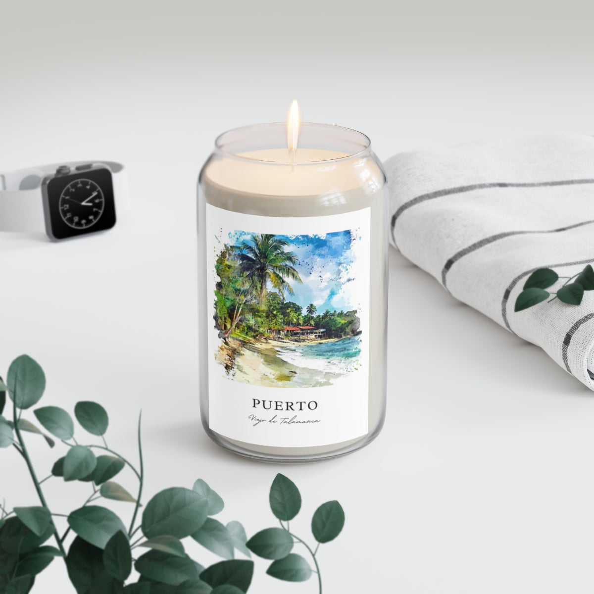 Puerto, Viejo de Talamanca scented soy candle