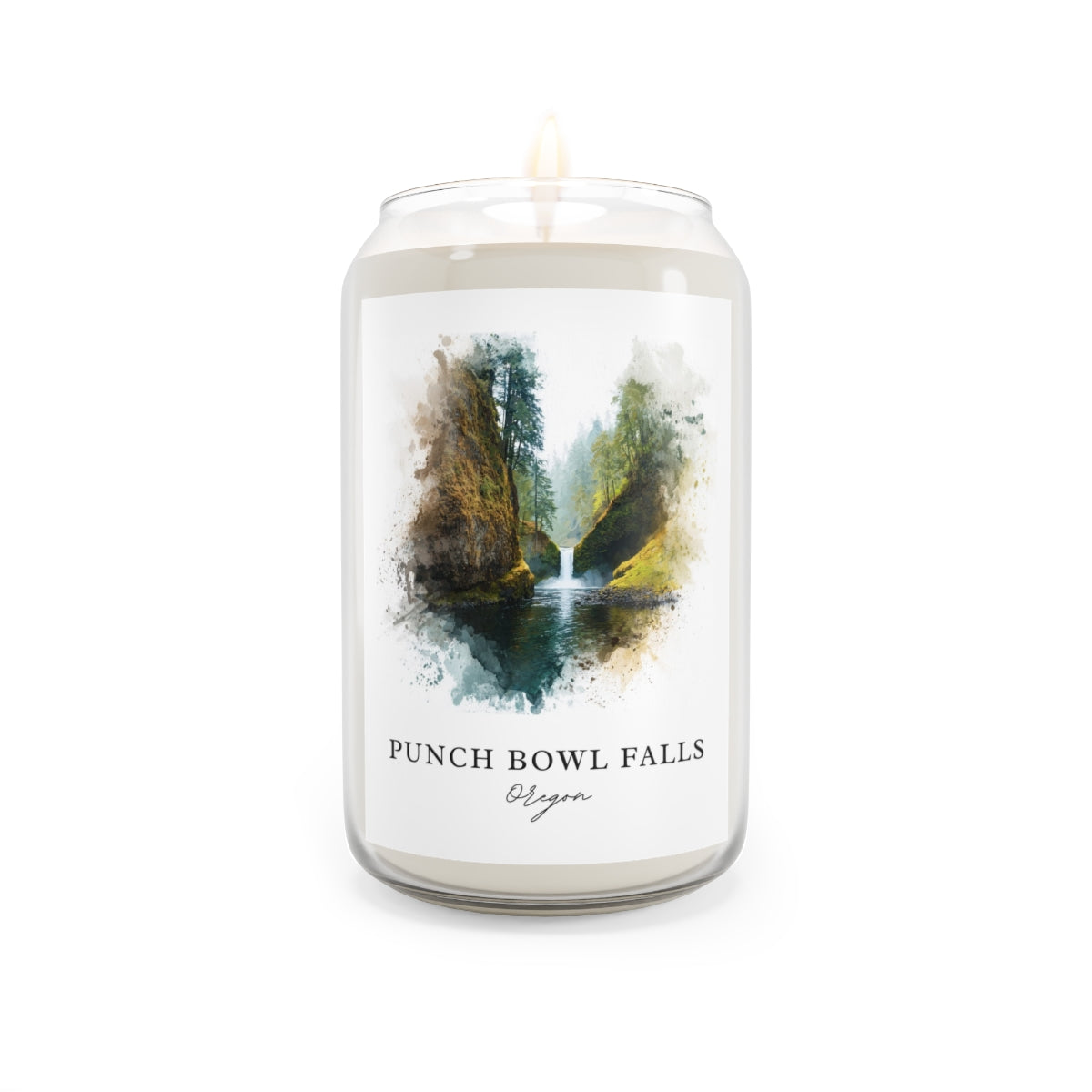 Punch Bowl Falls, Oregon scented soy candle