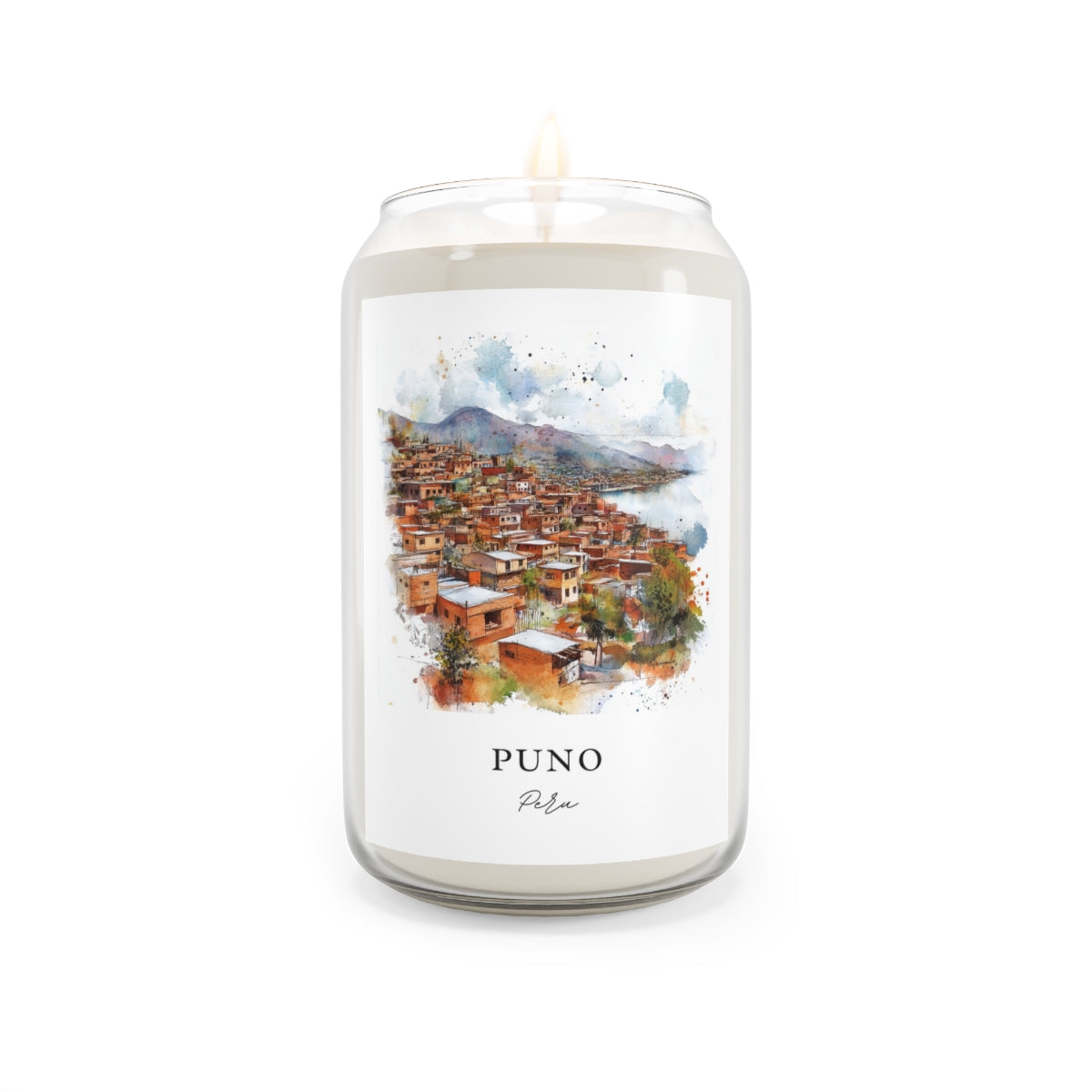 Puno, Peru scented soy candle