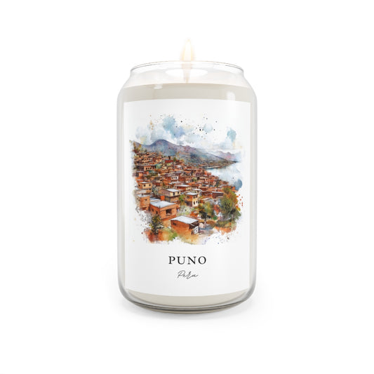 Puno, Peru scented soy candle