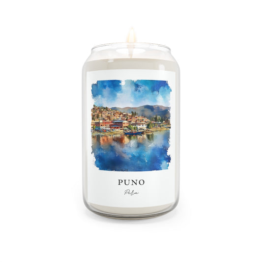 Puno, Peru scented soy candle