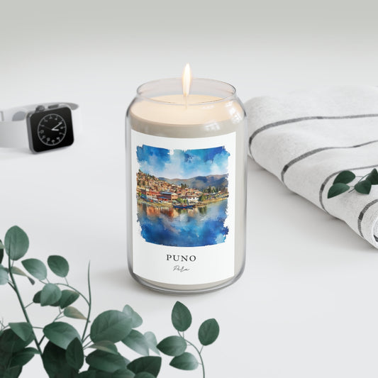 Puno, Peru scented soy candle