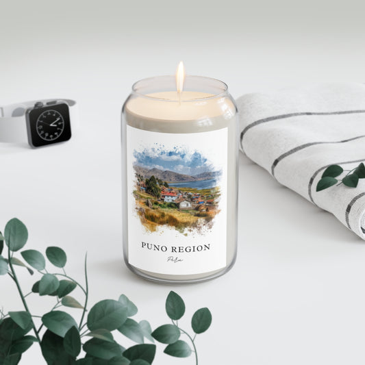 Puno Region, Peru scented soy candle
