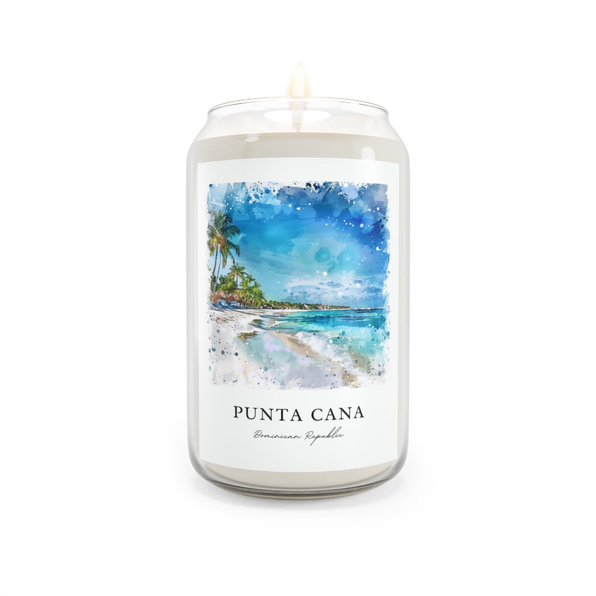 Punta Cana, Dominican Republic scented soy candle