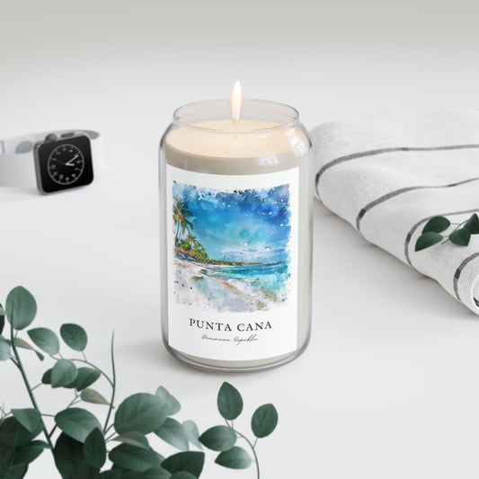 Punta Cana, Dominican Republic scented soy candle