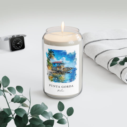 Punta Gorda, Belize scented soy candle