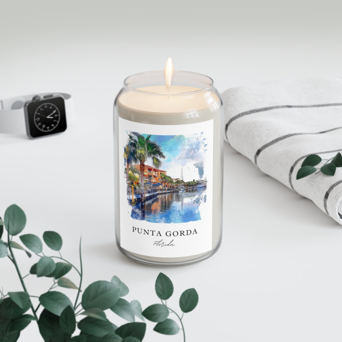 Punta Gorda, Florida scented soy candle