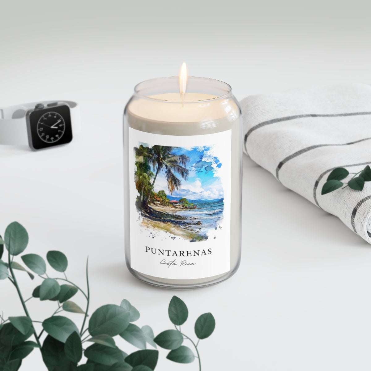 Puntarenas, Costa Rica scented soy candle