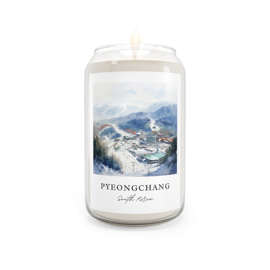 Pyeongchang, South Korea scented soy candle
