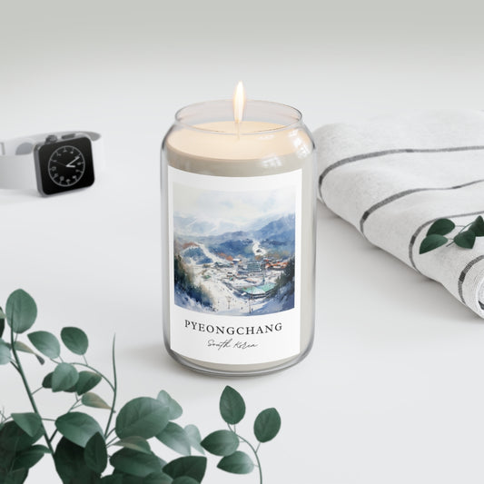 Pyeongchang, South Korea scented soy candle