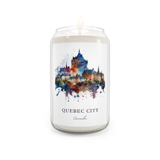 Quebec City, Canada scented soy candle