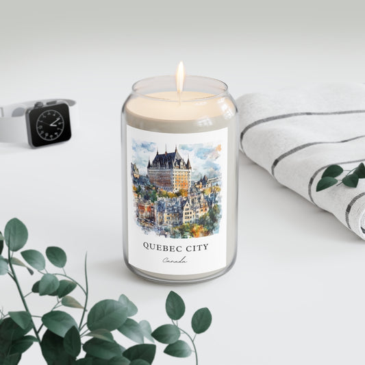 Quebec City, Canada scented soy candle