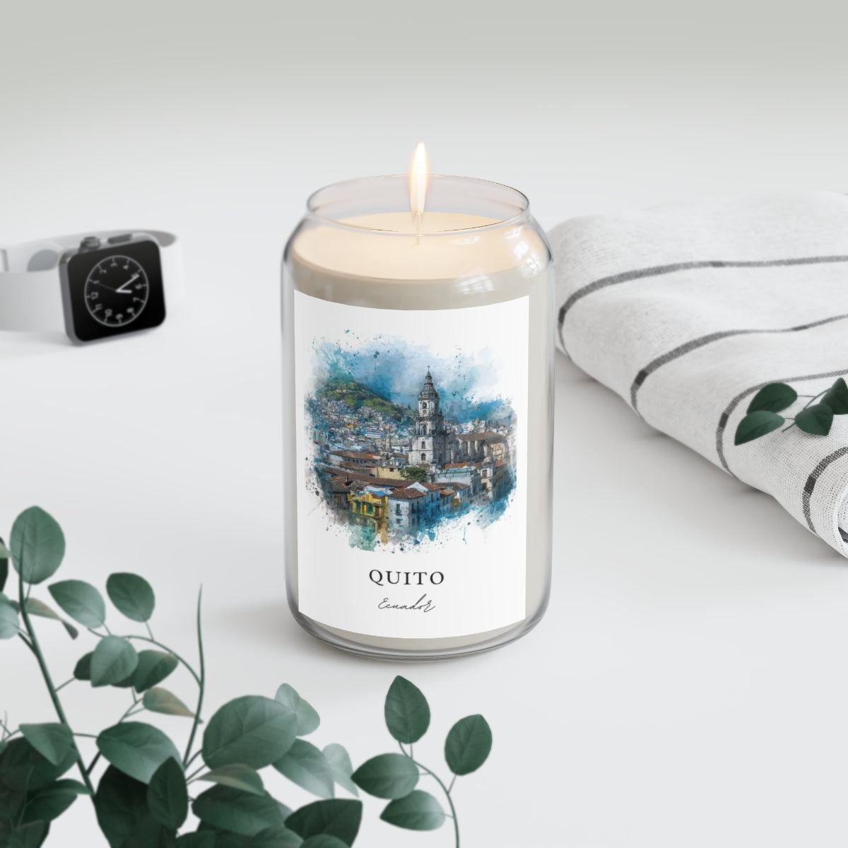 Quito, Ecuador scented soy candle