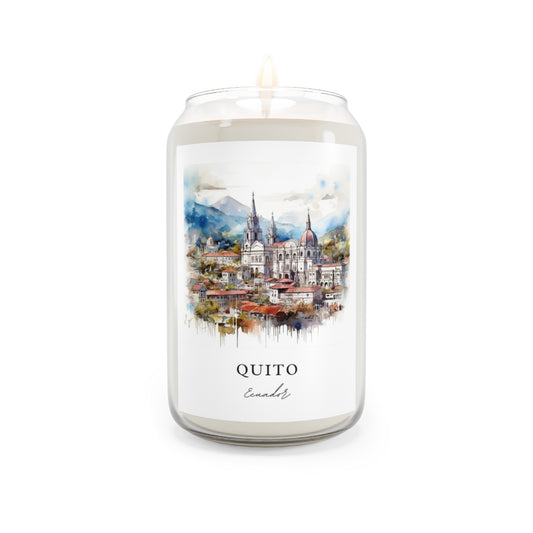 Quito, Ecuador scented soy candle