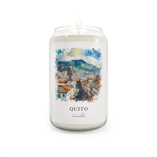 Quito, Ecuador scented soy candle
