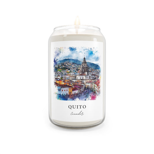 Quito, Ecuador scented soy candle