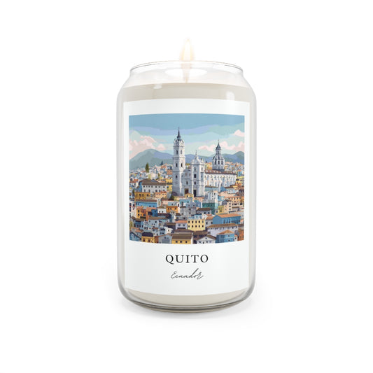 Quito, Ecuador scented soy candle