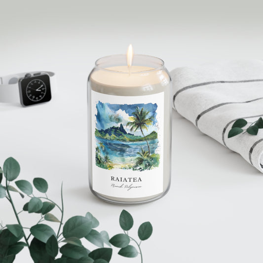 Raiatea, French Polynesia scented soy candle