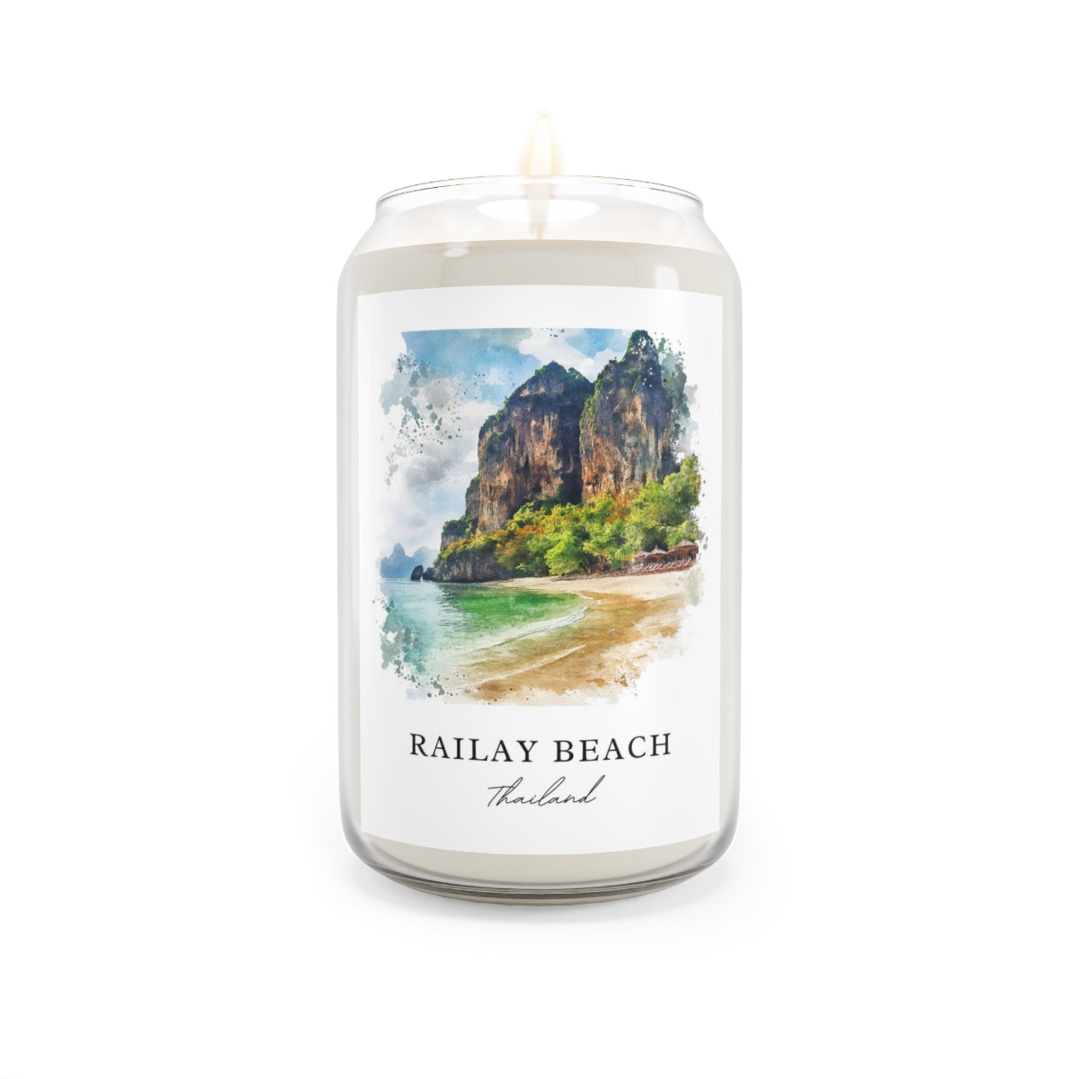Railay Beach, Thailand scented soy candle
