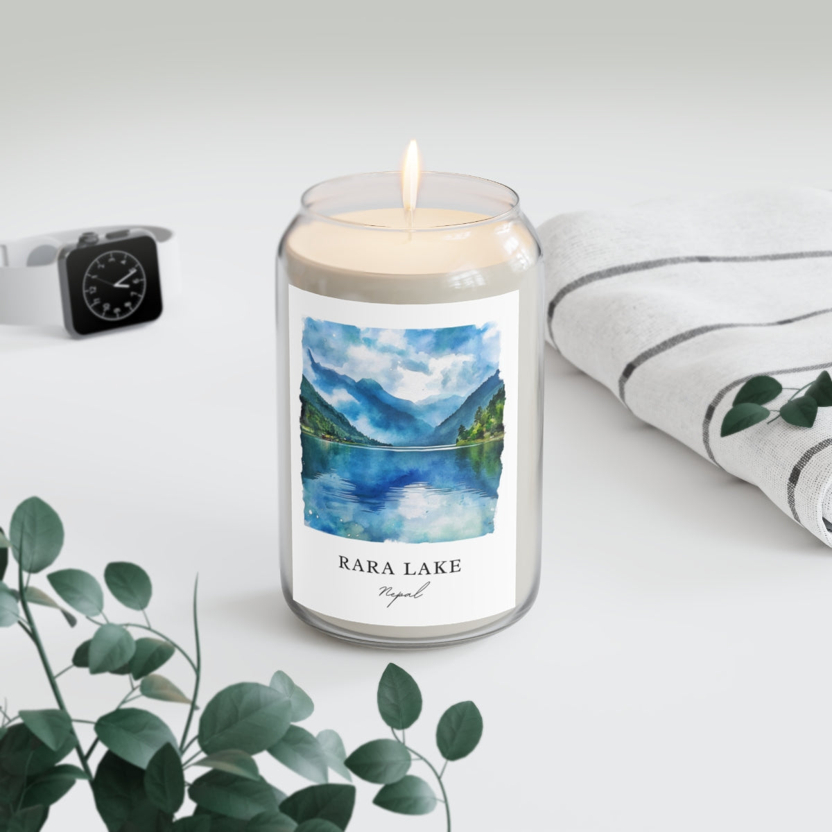 Rara Lake, Nepal scented soy candle