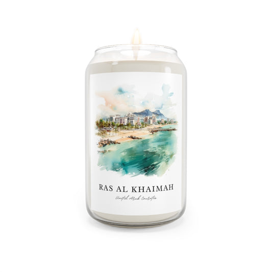 Ras Al Khaimah, United Arab Emirates scented soy candle