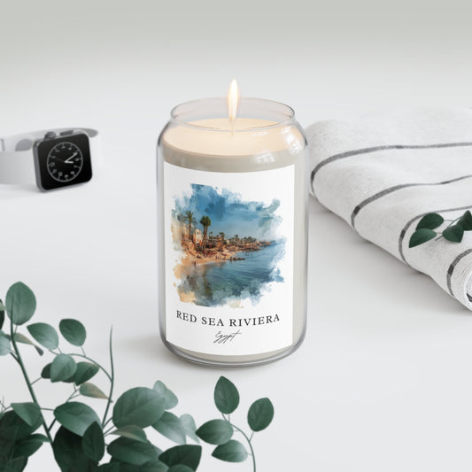 Red Sea Riviera, Egypt scented soy candle