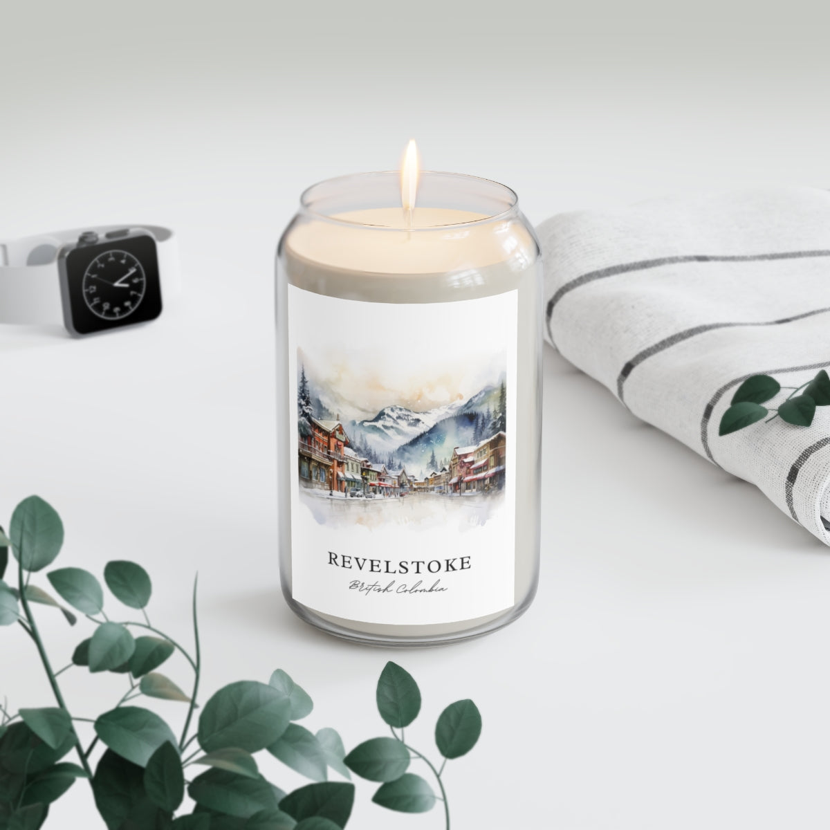 Revelstoke, British Colombia scented soy candle