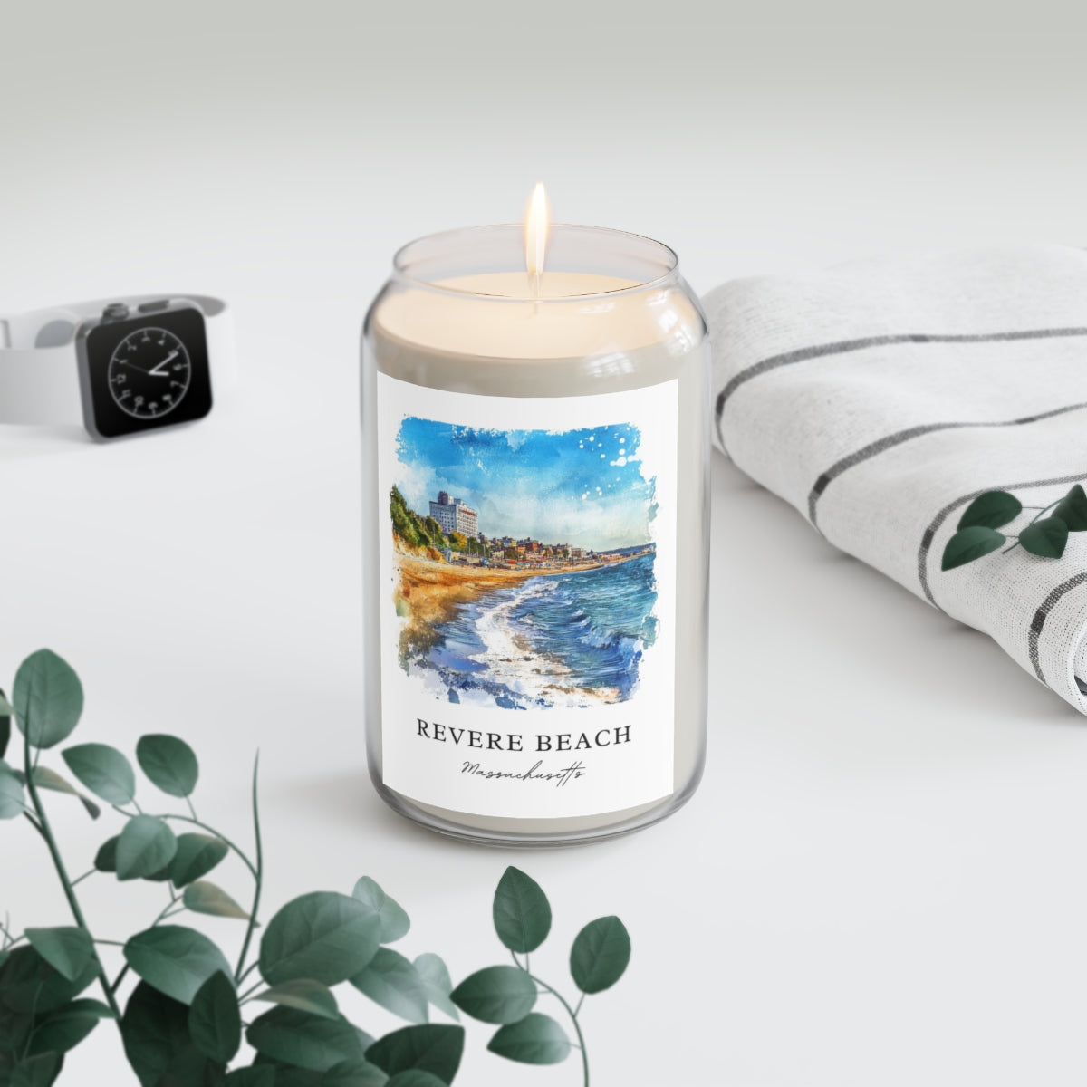 Revere Beach, Massachusetts scented soy candle