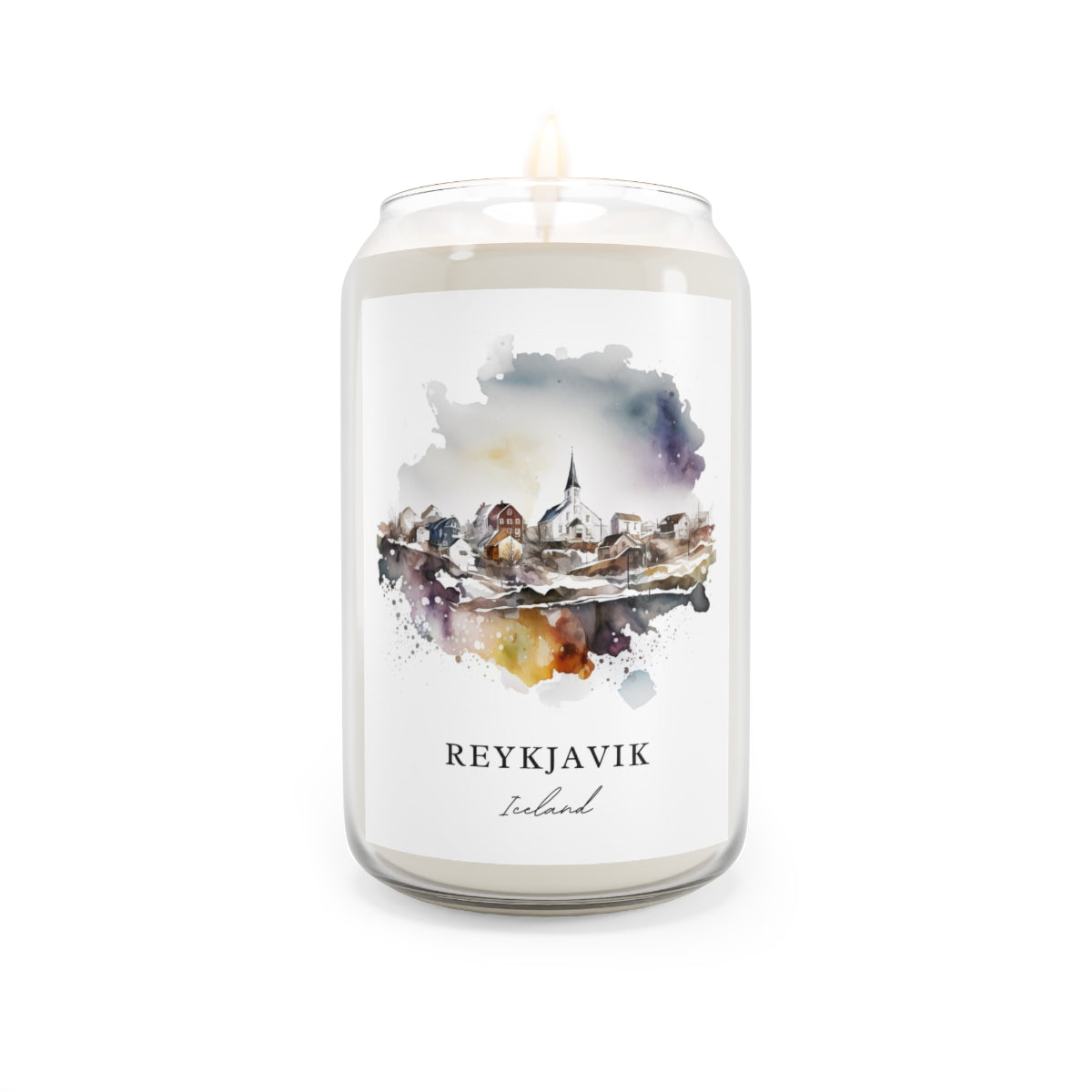 Reykjavik, Iceland scented soy candle